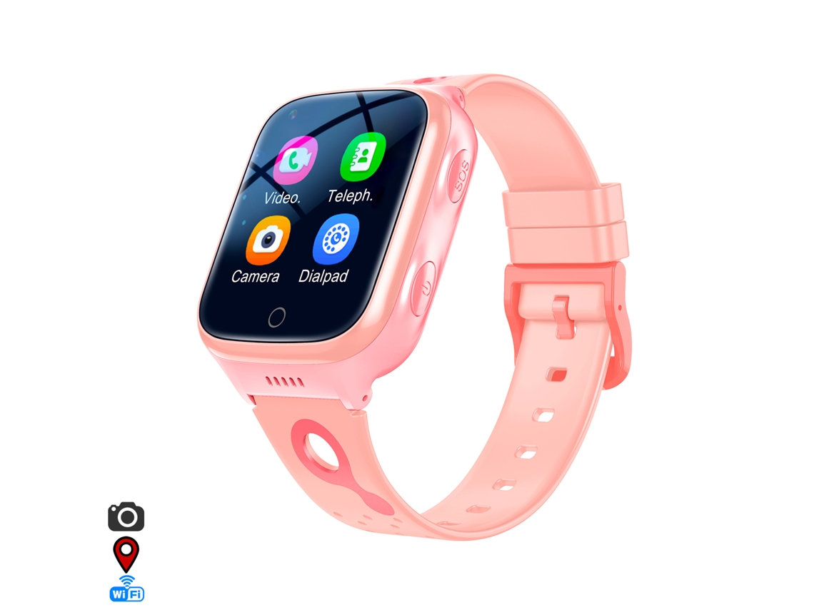 Smartwatch K9 4G GPS. Localización especial para niños, con cámara, cercas virtuales, escucha remota, llamadas SOS y videollamadas.