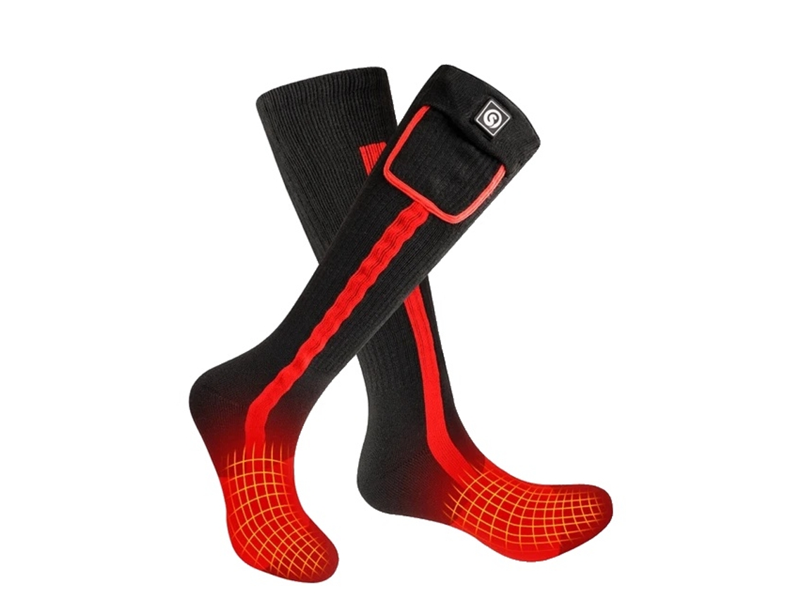 Calcetines de esquí calefactables, calefacción eléctrica, tecnología térmica recargable, XL, SS04R OEM