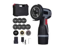 Amoladora Angular Inalámbrica De 28000 Rpm, 16,8 V, 2 Baterías De 1500 Mah, Luz Led, Cuchilla Para Cortar Y Pulir.