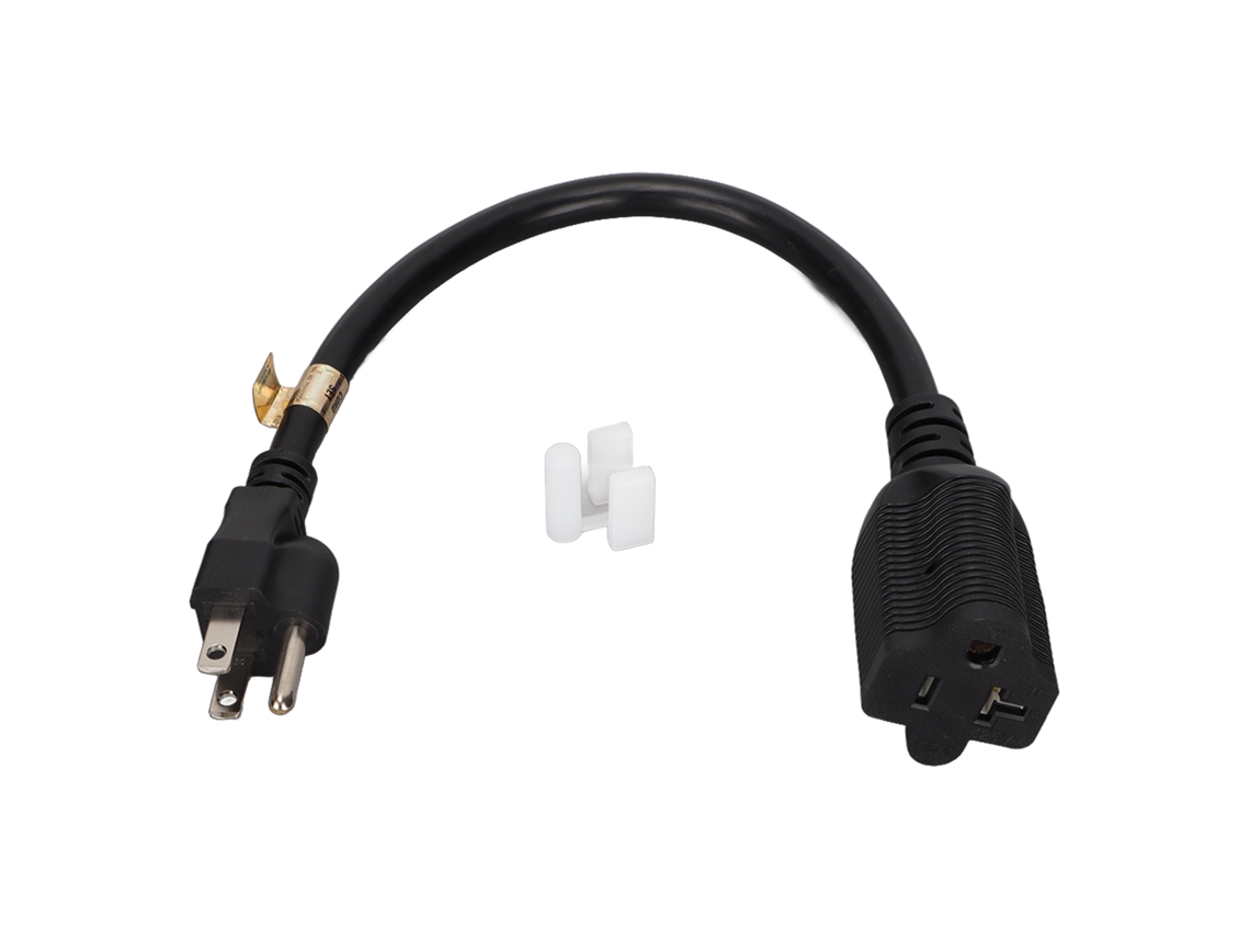 Cable De Extensión De Alimentación De Alta Resistencia Nema 5-15p A 5-20r 14awg De 0,32 M/1,0 Pies