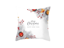 Serie Feliz Navidad Funda Decorativa de Almohada