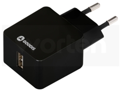 Adaptador GOODIS 5V-2.4A Negro