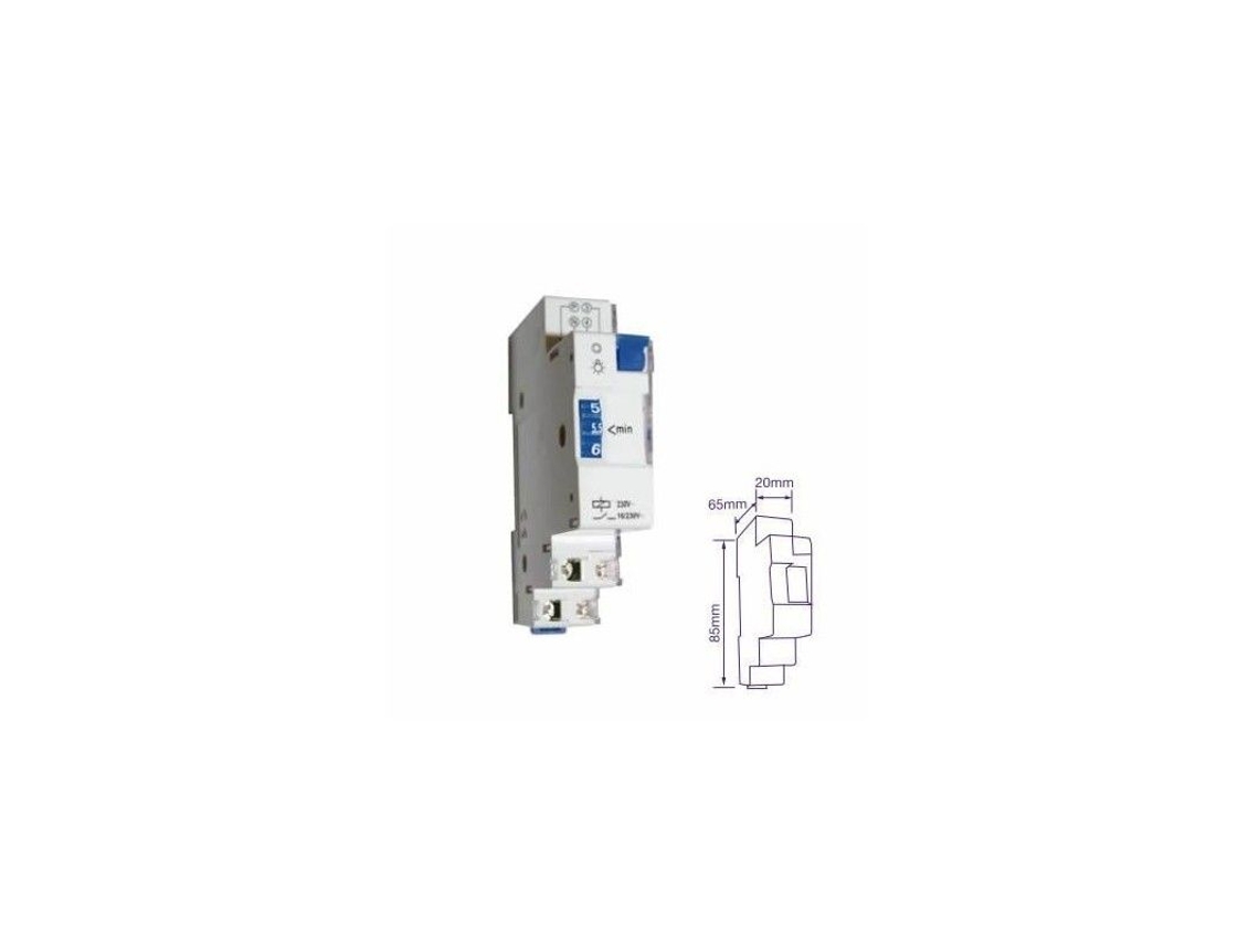 Minutero De Escalera Para Carril Din 16a Gsc 0401239