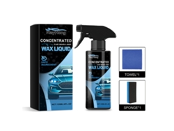 Cera líquida concentrada para lavado de coches, solución limpiadora para pintura y neumáticos, 120 ml | SIN MARCA