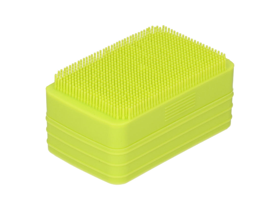Jabonera De Silicona Con Desagüe Para Baño, Ducha, Hogar Y Viajes (verde)