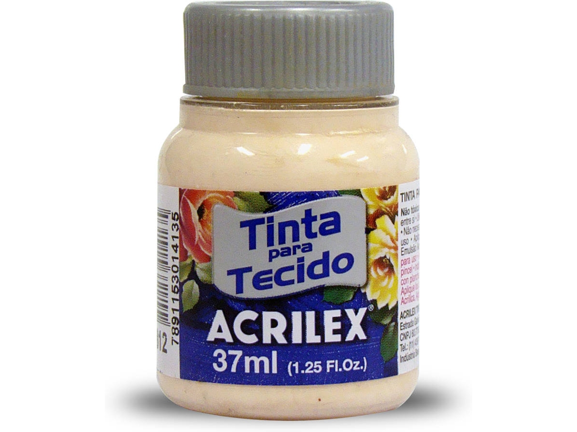 Tinta de Tela Mate Acrilex Salmón Bebé (04140/812 37ml)