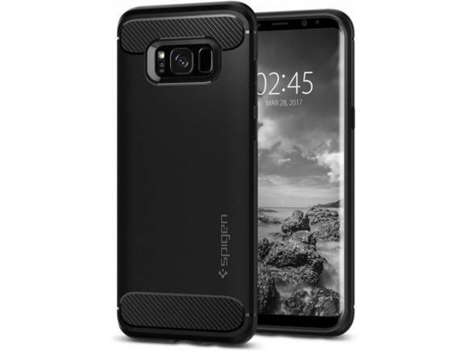 Carcasa Samsung Galaxy S8 SPIGEN Rugged Armor Negro