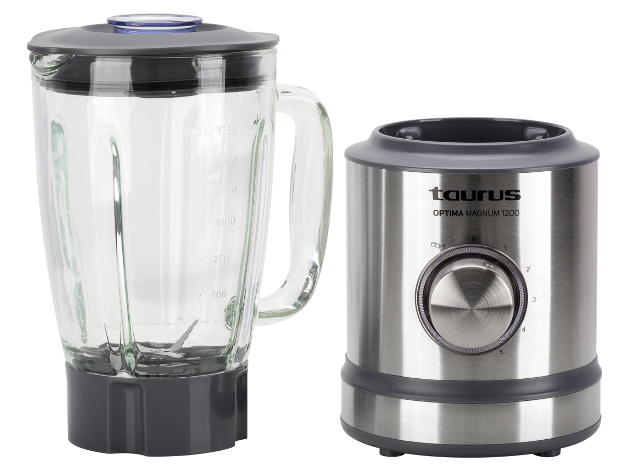 Batidora de Vaso TAURUS Optima Magnum (1200 W - 1.75 L - Inox)