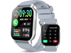 Reloj inteligente con función de llamada Bluetooth, 1,85 pulgadas, resistente al agua IP68, compatible con Android/iOS