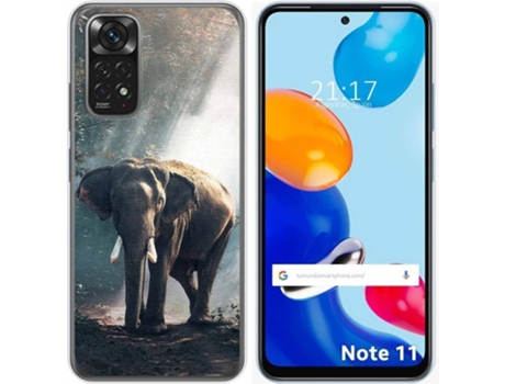 Carcasa Xiaomi Redmi Note 11 TUMUNDOSMARTPHONE Dibujos Elefante Multicolor
