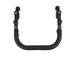 Barra Abdominal Ajustable De Piel Sintética Para Cochecito De Bebé, A Prueba De Golpes, Universal, De 0 A 4 Años.