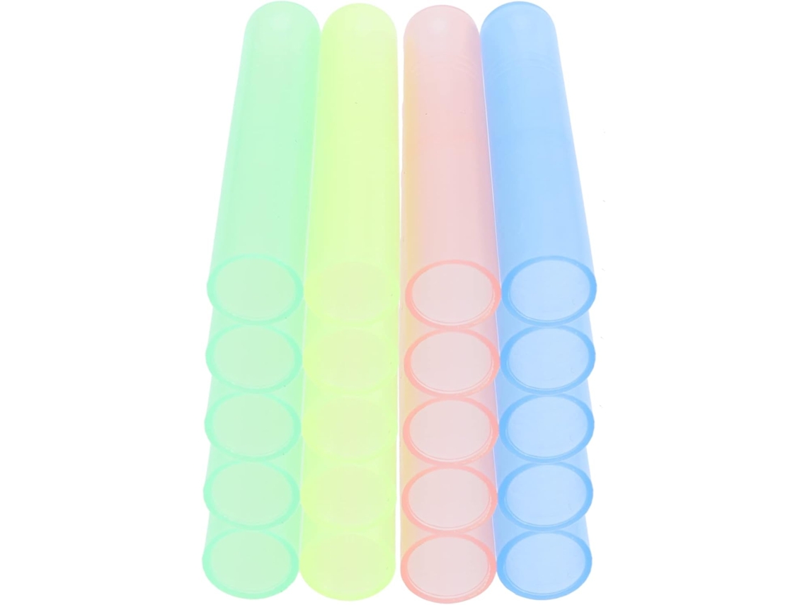 100 Protectores De Plástico Para Puntas De Lápices, Ideales Para Estudiantes.