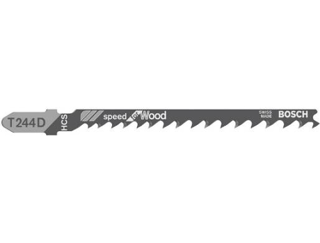 Hoja de Sierra de Calar BOSCH T 244 D Speed para Madera