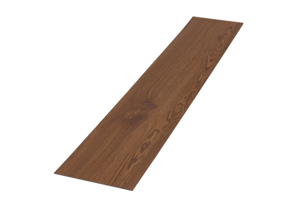 Suelo vinílico ML-Design de PVC 11,15m² rojo - marrón sistema planchas autoadhesivas