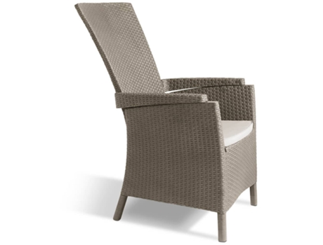 Silla Jardin KETER Marrón Plástico