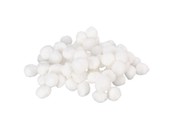 Bola de filtro para piscina de 700 g, fibra blanca, limpieza del agua