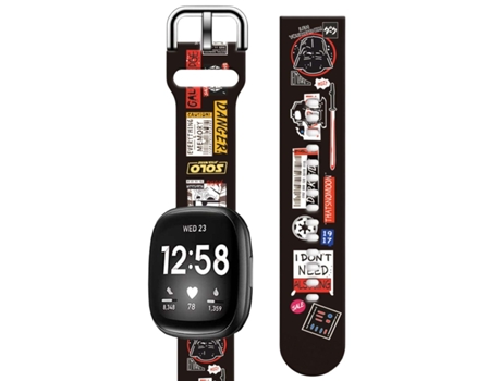 Correa Silicona Suave Personalizada Fitbit by Google Versa 2 Star Wars
