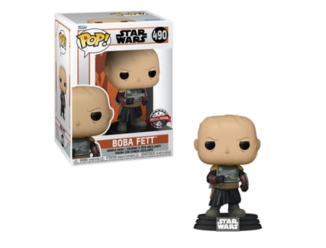 Funko Pop! Star Wars: The Mandalorian Boba Fett (Edición Especial)