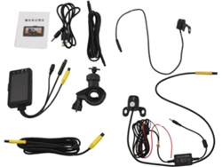 Cámara Para Motocicleta Ky-mt18 De 7,6 Cm, 1080p Hd, Con Grabadora Y Cámara De Visión Trasera.