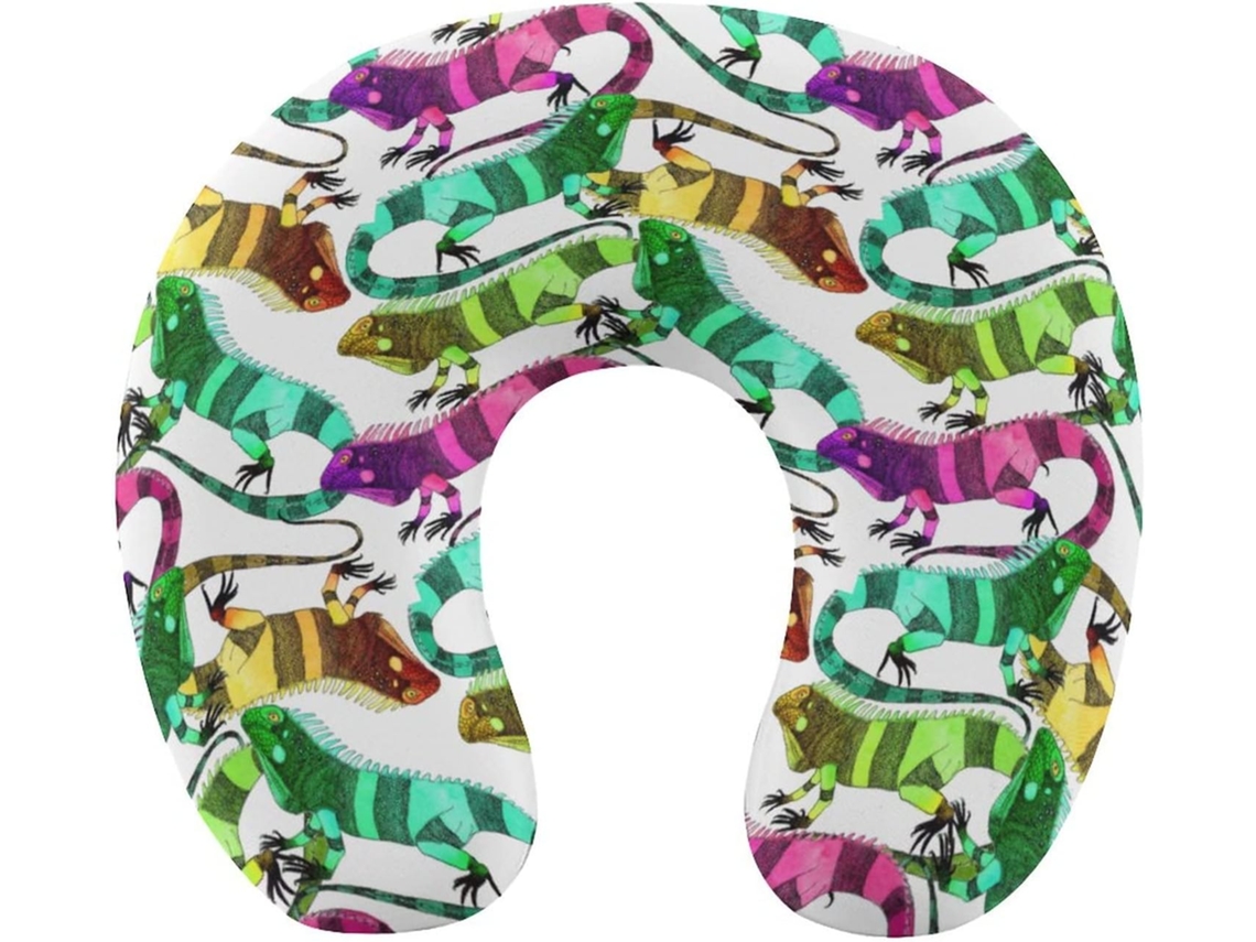 Almohada Viaje Lavable Forma Espuma Viscoelástica Viscoelástica Fácil Relajación Cómodos Familia.brfácil