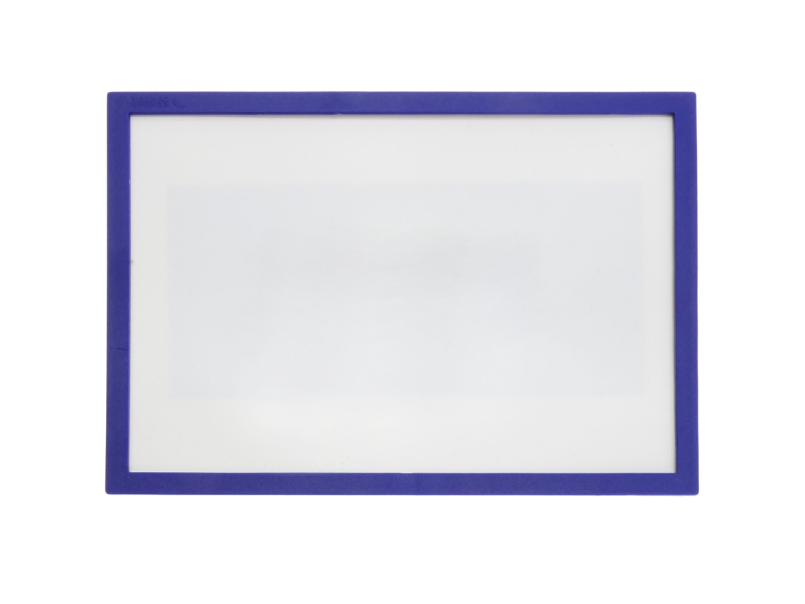 PRIMEMATIK.COM - Etiqueta magnética com quadro azul e ímã sinai 220x158 mm