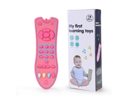 Juguete Control Remoto Simulación Bebé Con Música Y Aprendizaje De Inglés Tv Rosa