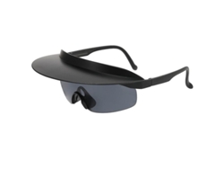 Gafas De Ciclismo Con Visera Unica, Gafas De Sol Polarizadas Para Deportes Al Aire Libre Wotblack Gray Negro Gris