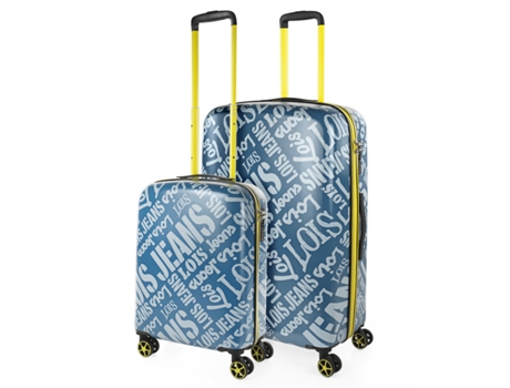 Juego De Maletas Pc LOIS Kenner azul vauqero-gris (49X77,5X27 Cm - 88L)