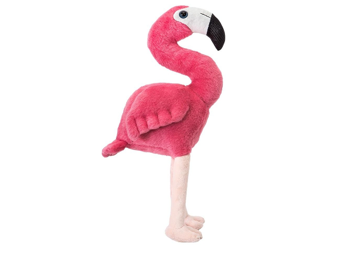 Peluche WILD PLANET Flamenco (17 x 8 x 31 cm - Poliéster)
