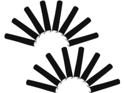 Separadores Negros Joyeros Insertos Espuma Ajustables Cajones 16 Piezas Organizador Joyas Bandejas Cajas