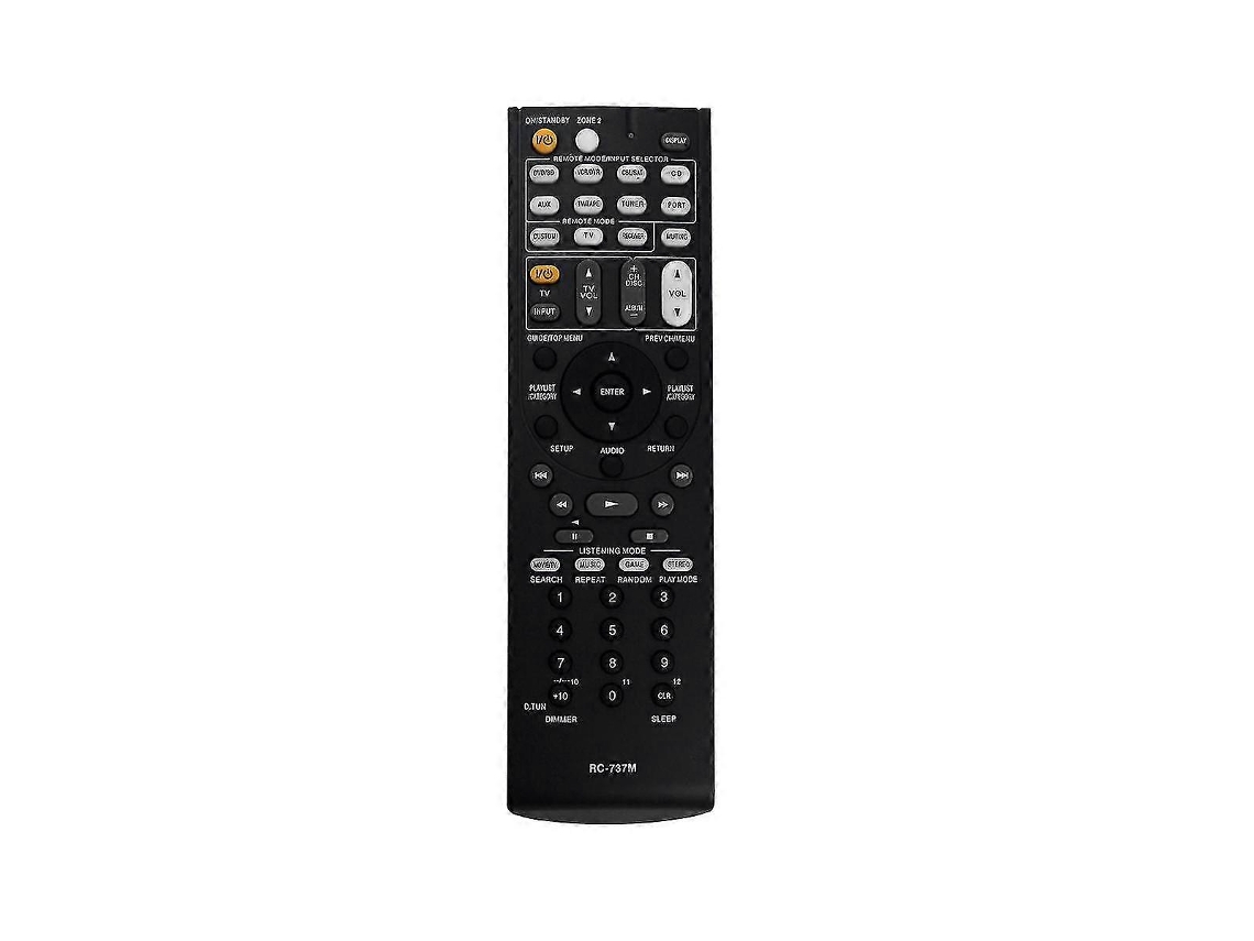 Reemplace el control remoto RC 737M con el receptor AV Remotevayotoy