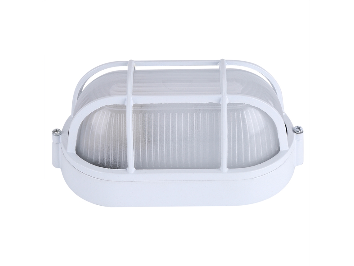 Lámpara Ovalada Antiexplosiva Para Sauna Y Baño De Vapor Con Protector.