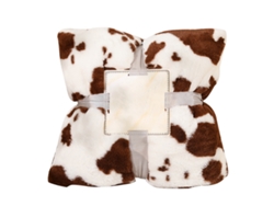 Manta Ligera Suave Y Aconchegante Con Estampado De Vacas Decoración Regalo 50x60 Pulgadas Manta De Peluche Para Niñas Niños Mujeres Hombres