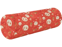 Almohada Cervical Redonda Frodotgv Espuma Viscoelástica: Viscoelástica Soporte, Soporte Duradero.brfácil