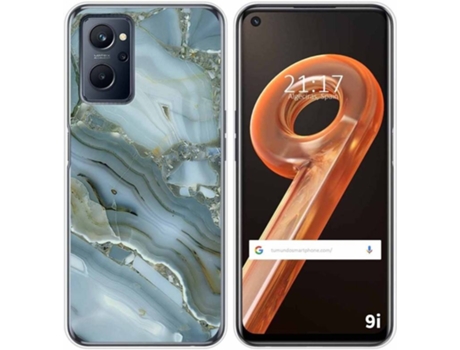 Carcasa Realme 9i TUMUNDOSMARTPHONE Dibujos Mármol 09 Multicolor