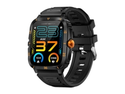 Reloj inteligente militar para hombre, pantalla HD de 1,96 pulgadas, resistente al agua hasta 3 ATM, monitor de ritmo cardíaco y sueño, más de 100 modos. Bestvite
