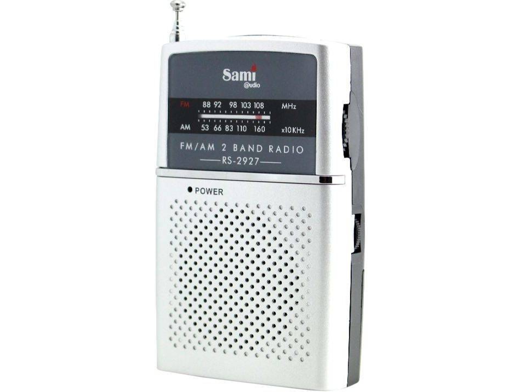 Radio Portátil con Auriculares SAMI RS2927 (Analógico - AM/FM - Pilas)