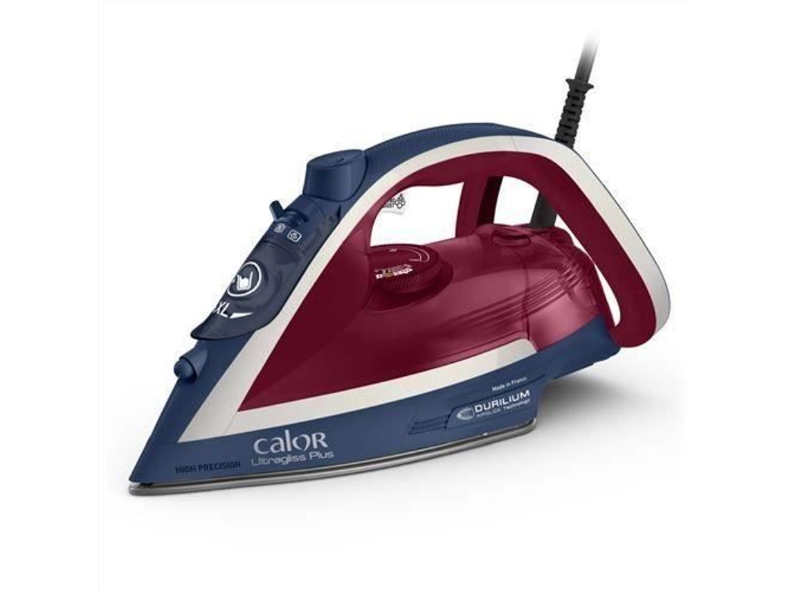 Plancha de Vapor CALOR Ultragliss Plus Fv6814C0 2800 W Azul y Morado 3121040087862