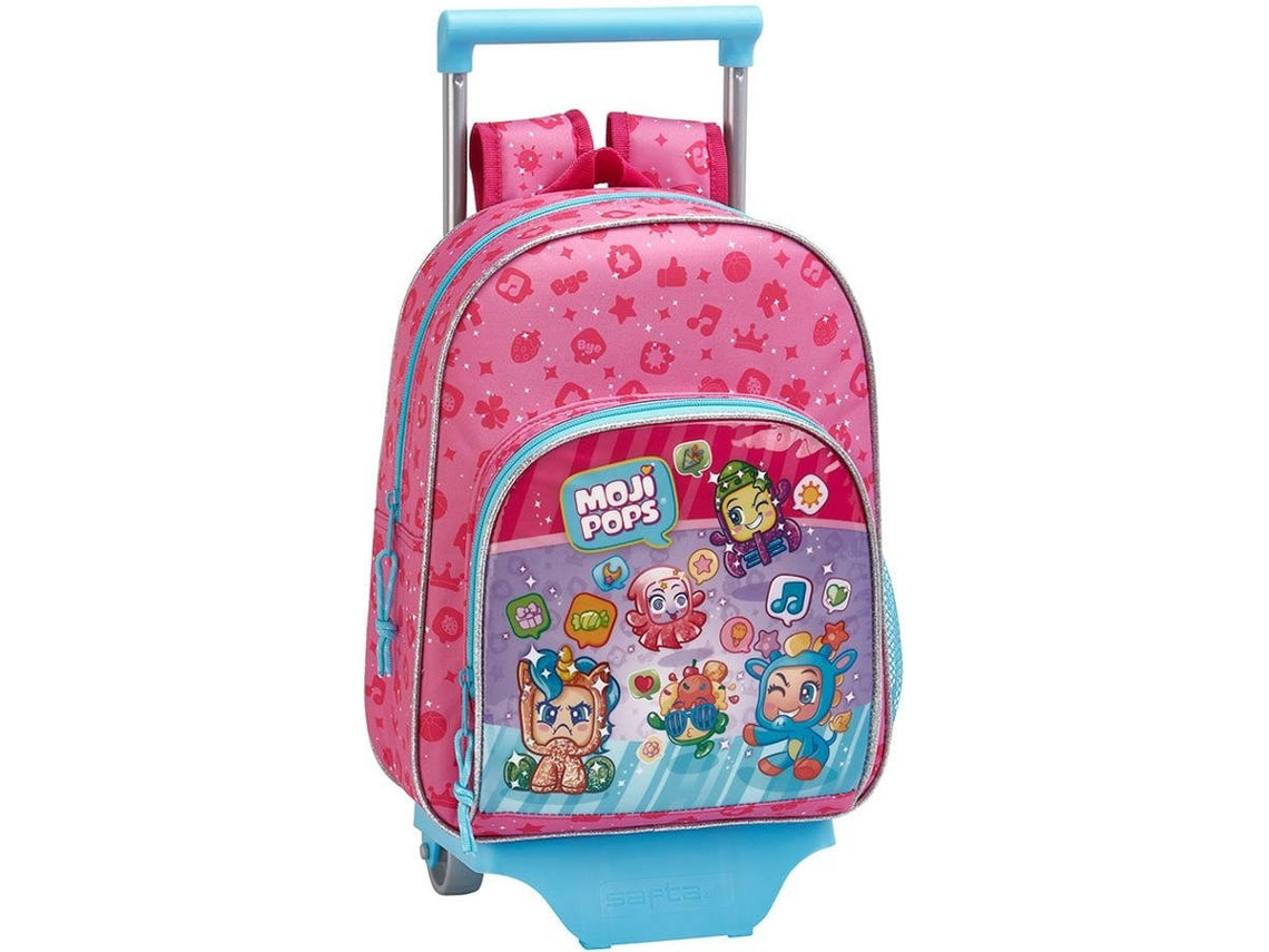 Mochila Trolley MOJIPOPS (Rosa - Poliéster - 33x27x10 cm)