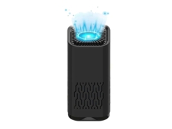 Purificador de aire Bestvite 2.0 para mascotas, elimina olores, para desechos domésticos, negro