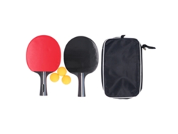 Conjunto De Raquetes De Tênis De Mesa Bsk-6 Profissional Com 2 Raquetes 3 Bolas Para Iniciantes Treinamento