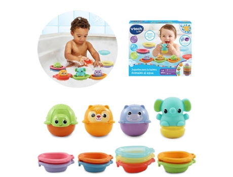 Juguetes para La Bañera Animales Al Agua VTECH