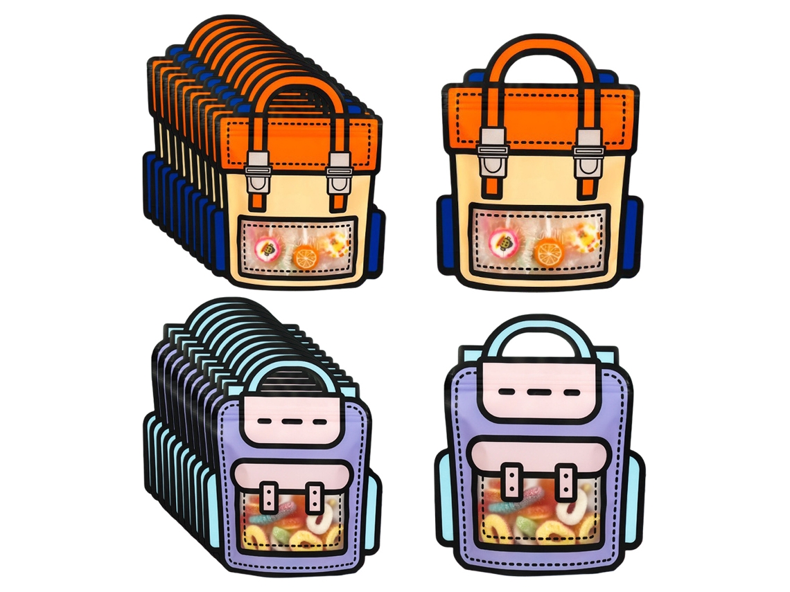 Bolsa grande reutilizable de Halloween para niños con asa, forma de murciélago, ideal para dulces y regalos.