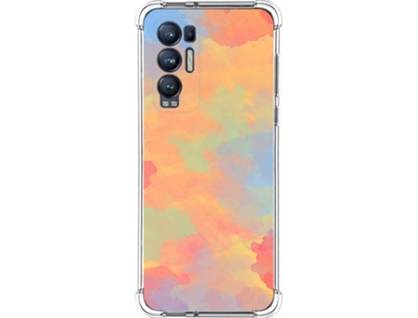 Carcasa Oppo Find X3 Neo 5G TUMUNDOSMARTPHONE Acuarela 08 Multicolor