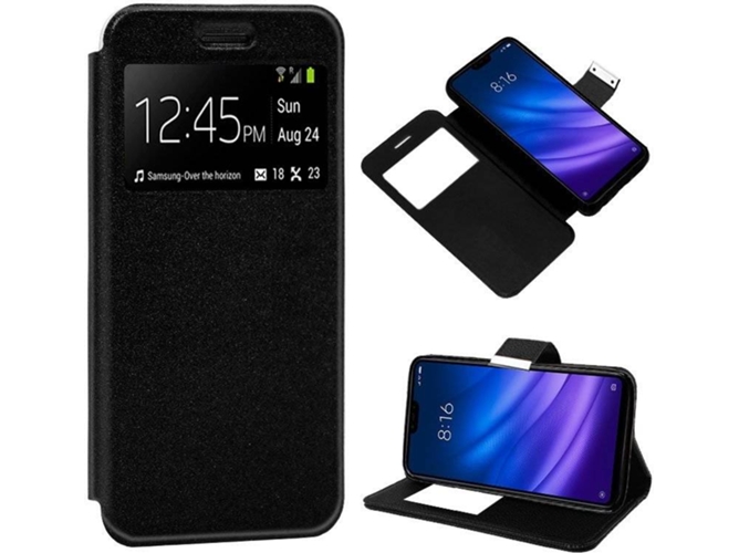Funda Xiaomi Mi 8 Lite COOL Flip Negro