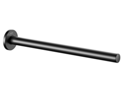 Toallero Keuco Plan, 339 Mm, 1 Brazo, Rígido, 14923370000, Color Negro Mate