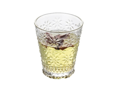 Taza XGF Taza de té hecha a mano resistente a mano de la taza hecha a mano resistente a la pared de 400 ml Taza de cristal de la láctea del jugo sa...