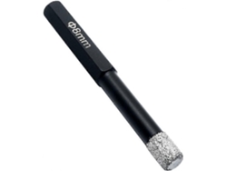 Broca De Diamante Seca Para Porcelana Vidrio Cerámica Mármol Granito 8mm Sin Agua Con Lubricante Integrado