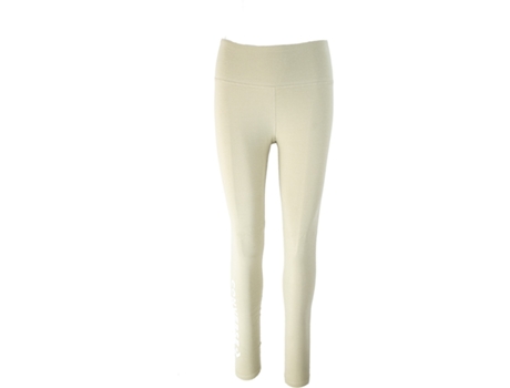 Leggings de Mujer para Deporte CONVERSE Mallas Wordmark Beige (shoes//eu/M)