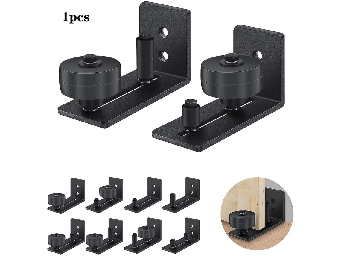 Guía De Suelo Para Puertas Deslizantes Ajustable Con Tornillos, Material Hierro, Ideal Para Todas Las Puertas Deslizantes
